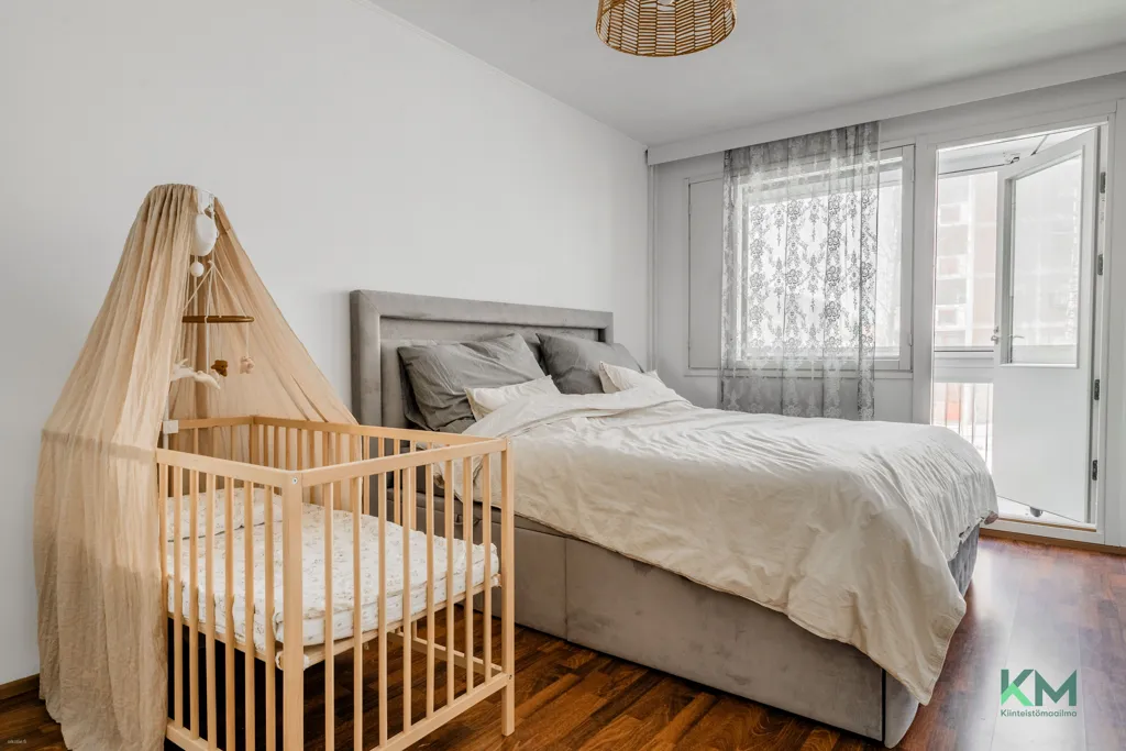 Chambres - Compact Apartment with Balcony in Havukoski, Vantaa