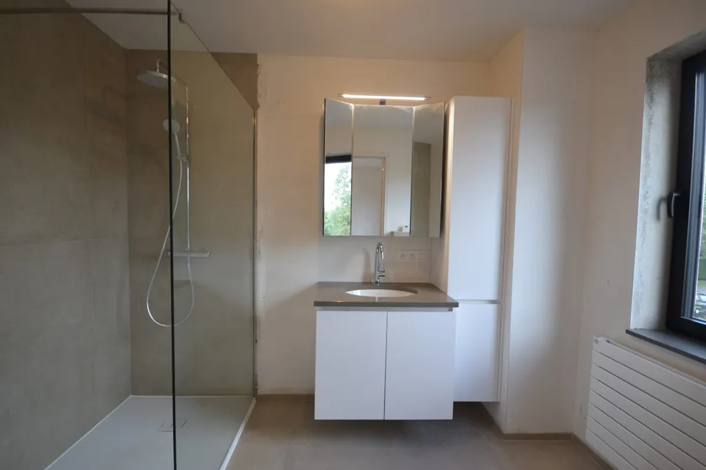 Badezimmer - Newly Built Villa with Terrace in Sint-Idesbald