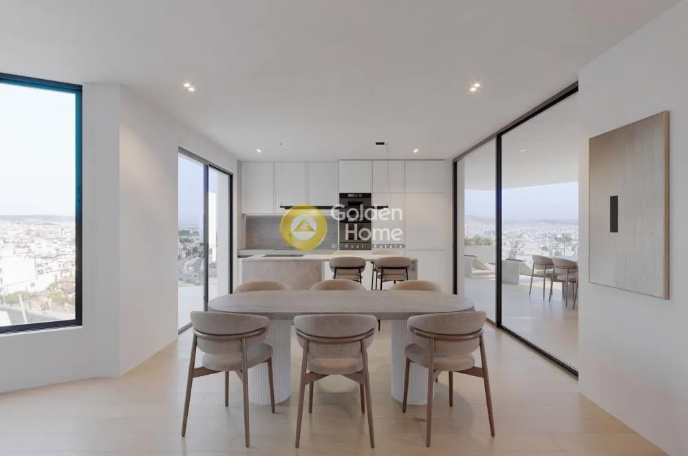 Salle à manger - Penthouses with Sea View in Castella - Piraeus