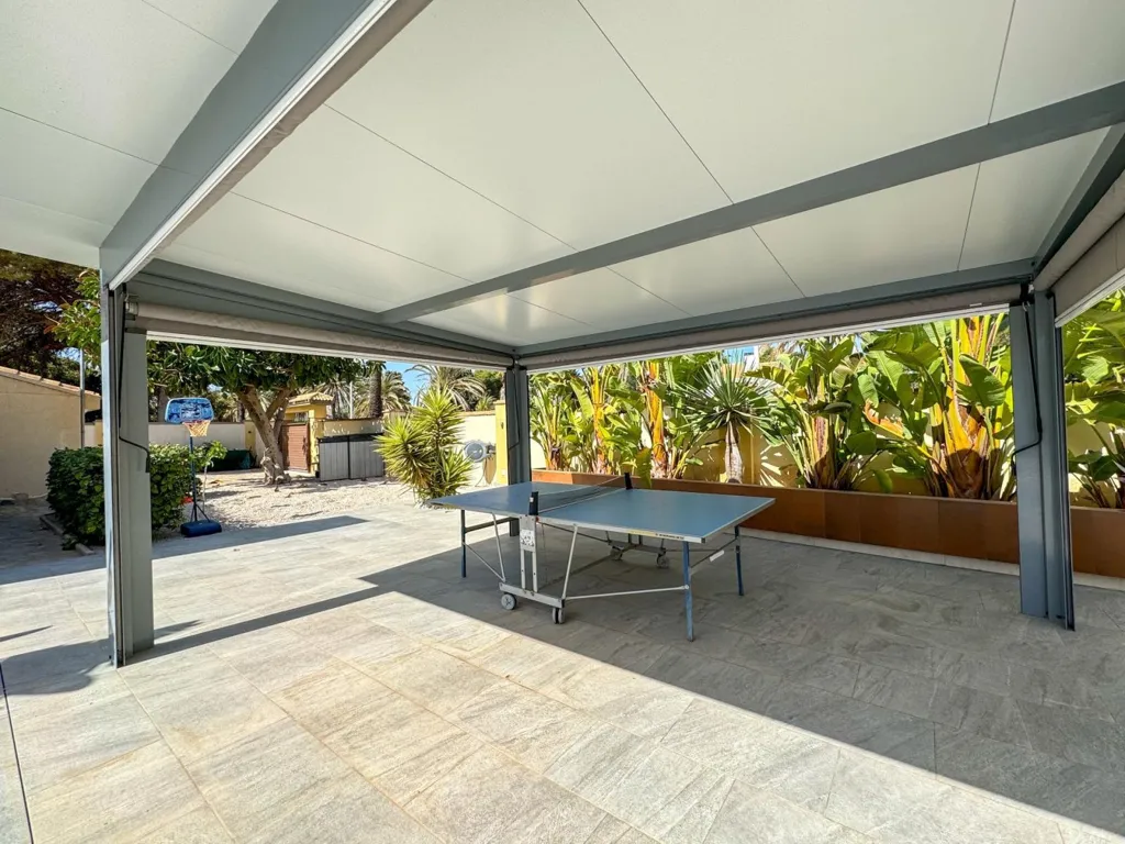 Terrace - Mediterranean Villa with Pool in Cabo Roig