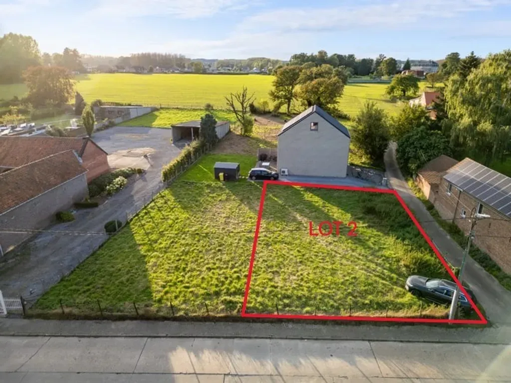 Õhuvaade - Plot for Detached House in Dormaal, Zoutleeuw