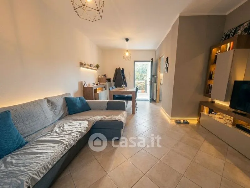 Wohnzimmer - Trilocale with Private Garden in Tavullia
