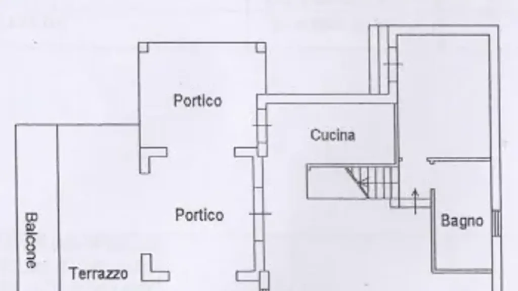 Floor Plan - Villa with Seafront Access in Maratea
