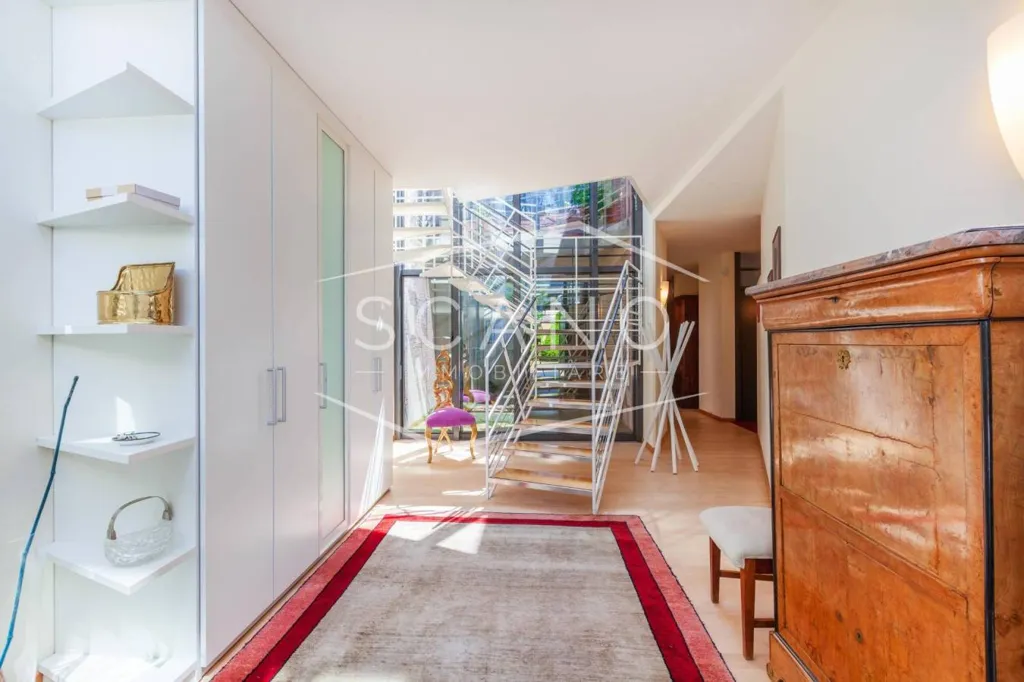 Hallway - Architectural Villa with Panoramic View in Alba