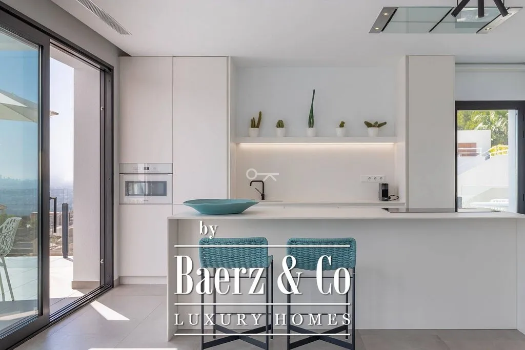 Cuisine - Luxury Villa with Panoramic Terraces in Altea