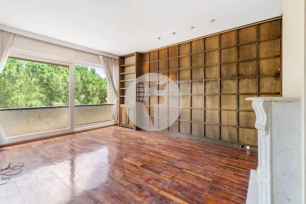 Living Room - Spacious Flat with Terrace in Exclusive Barcelona