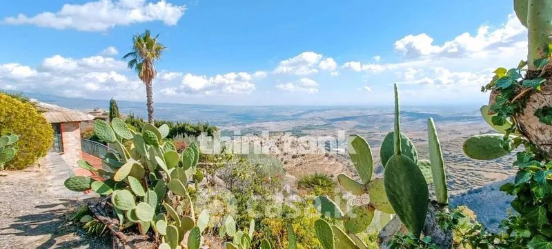 Terrasse - Country House with Olive Grove in Centuripe