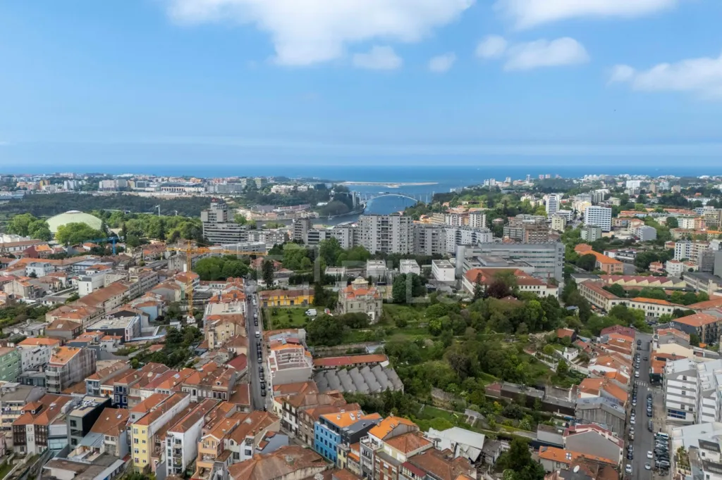 Vue aérienne - Apartment with Garden in Porto Centre
