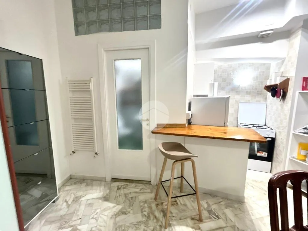 Kitchen - Modern Studio in Rione Alto, Naples
