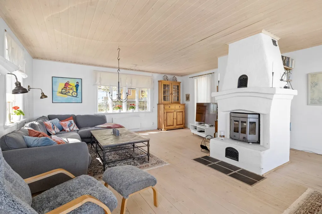 Séjour - Seafront Villa with Panoramic Views in Österåker