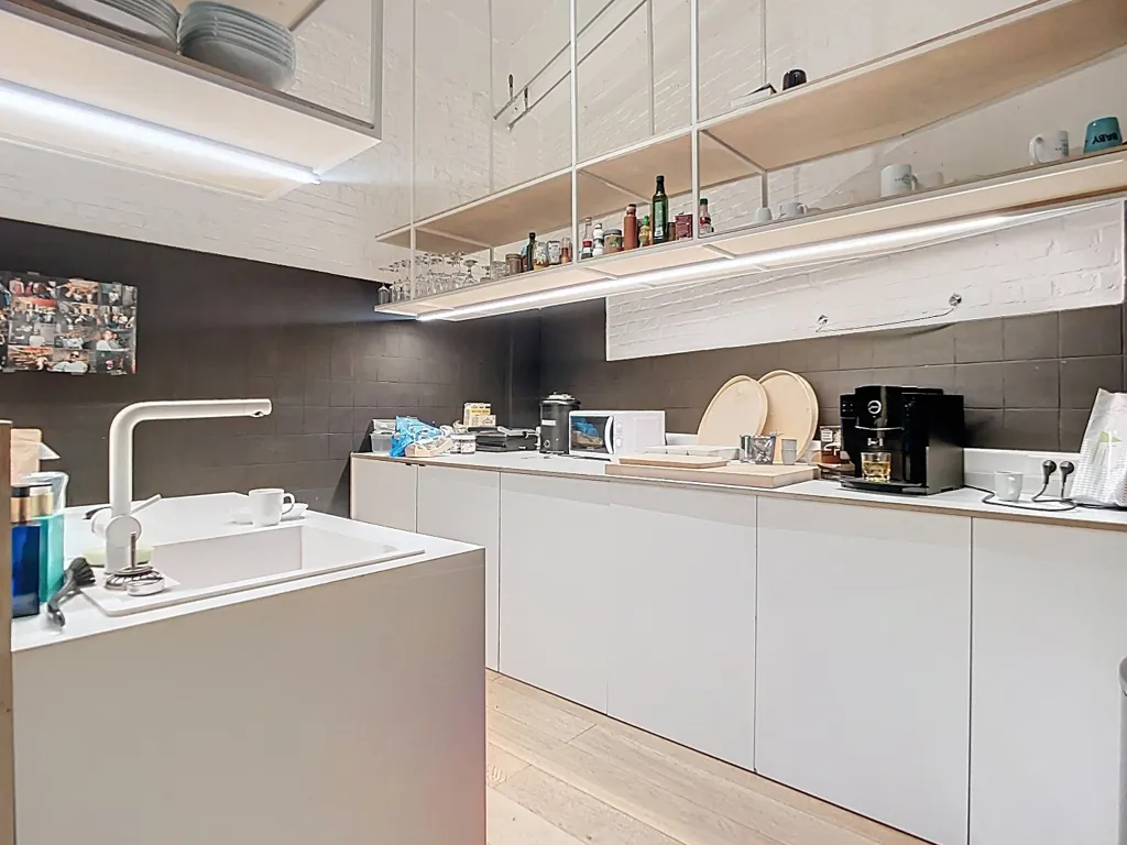 Cuisine - Kantoor Iconique en Loft-Stijl à Antwerpen-Berchem