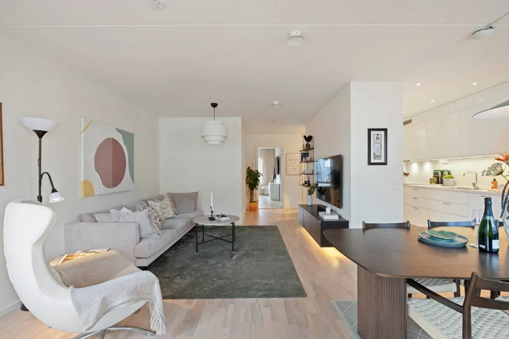 Elutuba - Modern Apartment with Balcony in Uppsala