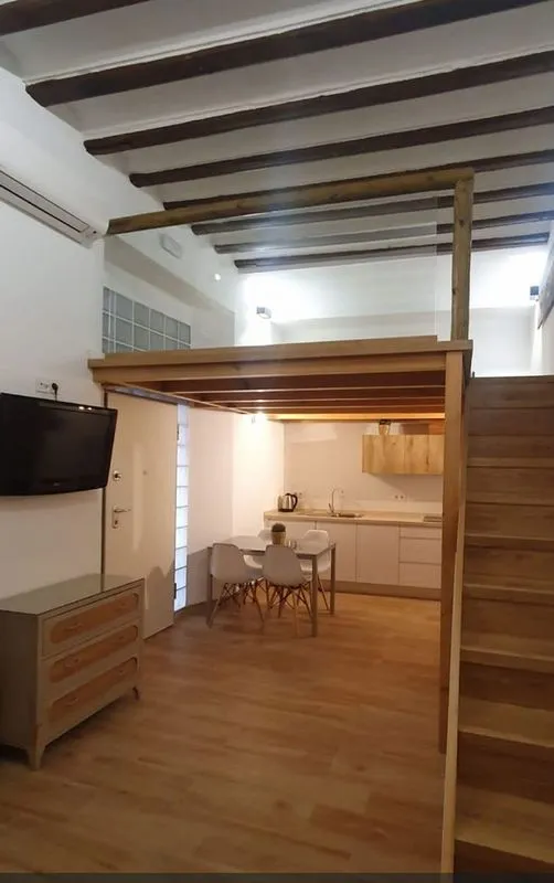 Séjour - Cozy Loft in Triana Casco Antiguo