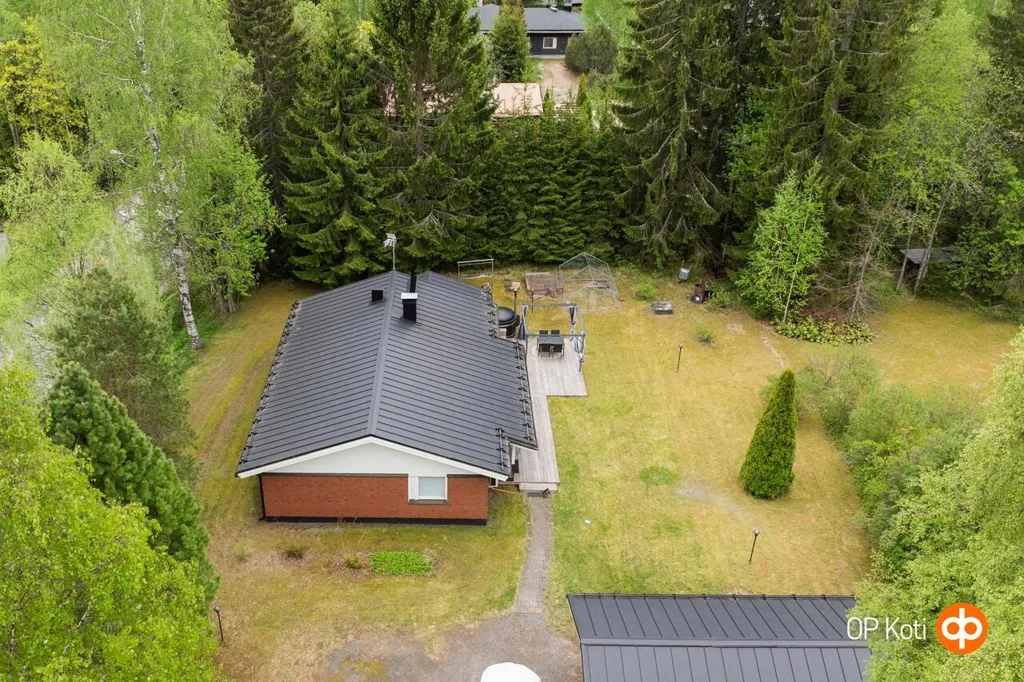 Vue aérienne - Maison 4 pièces à Jyväskylä