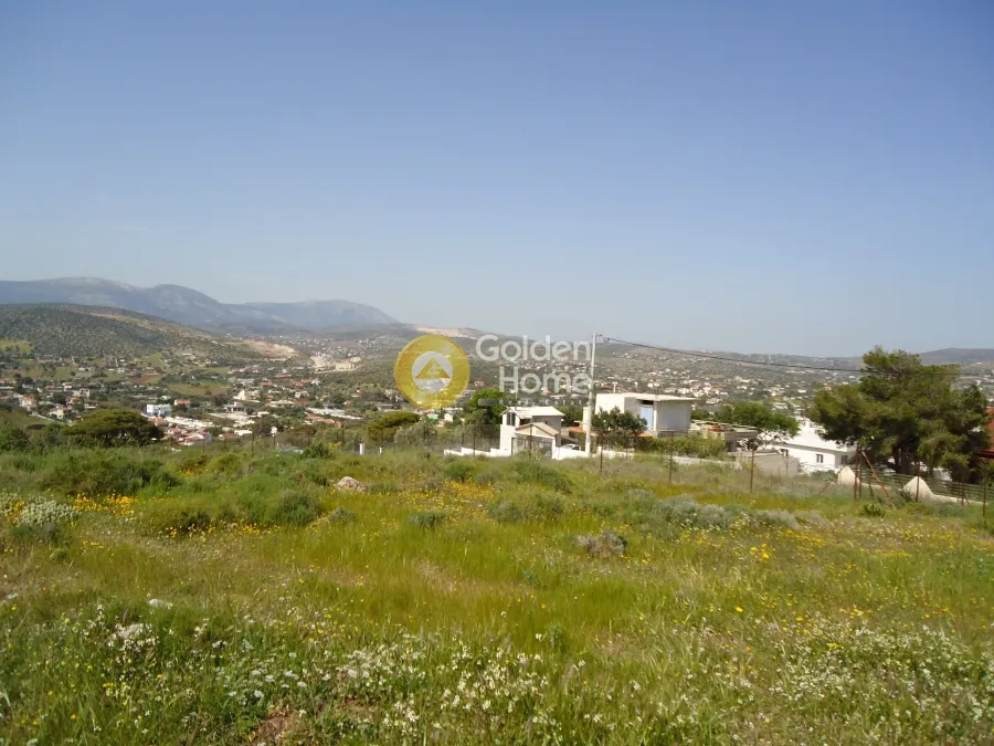 Giardino - Agricultural Plot with Sea and Mountain Views in Koropi