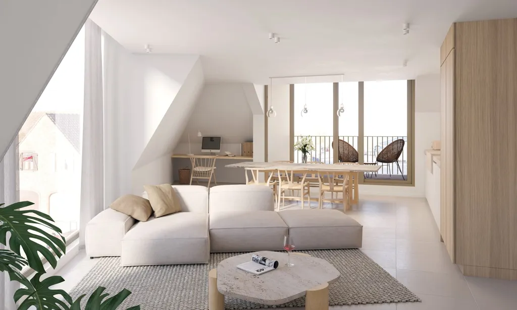 Séjour - Appartements Neufs avec Vue Mer à Bredene