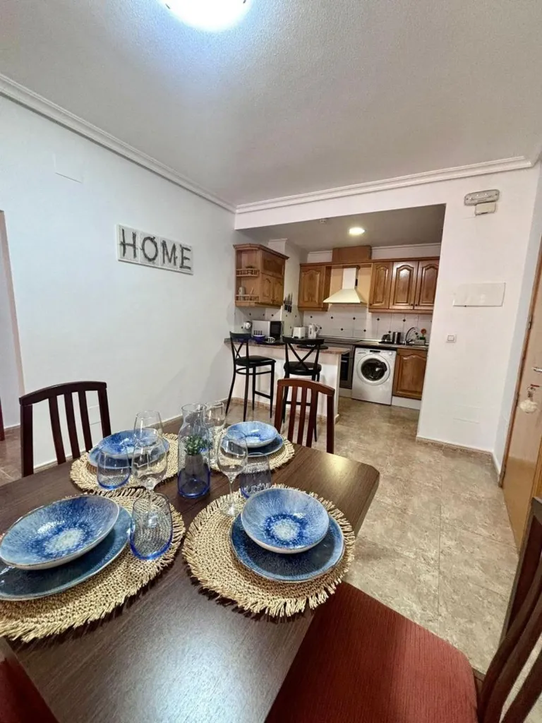 Dining Room - 2-Bedroom Apartment with Terrace in Cabo Roig