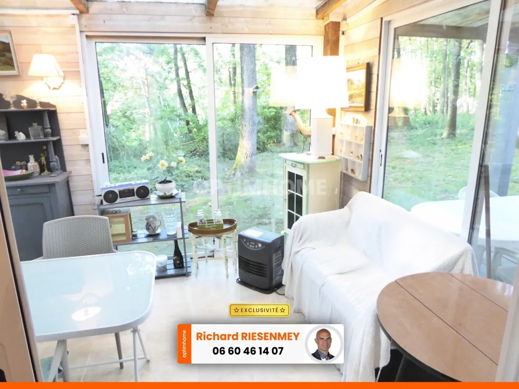 Soggiorno - Chalet with Garden and Pool in Saint Chéron