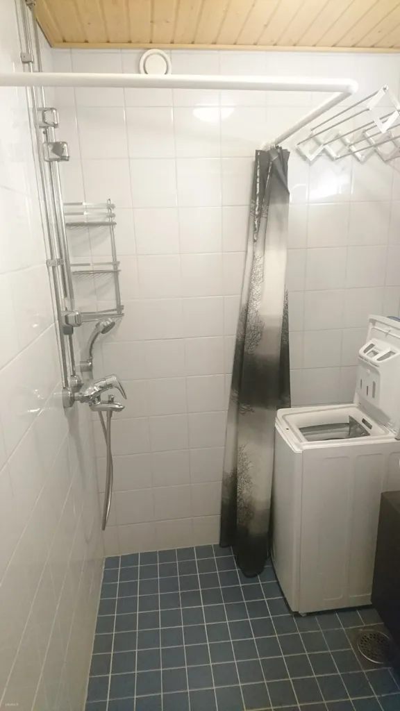 Bathrooms - Modernised Apartment with Balcony in Hakunila