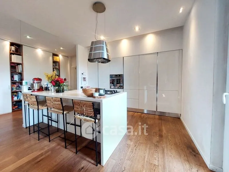 Cucina - Trilocale with Terrace in Seriate
