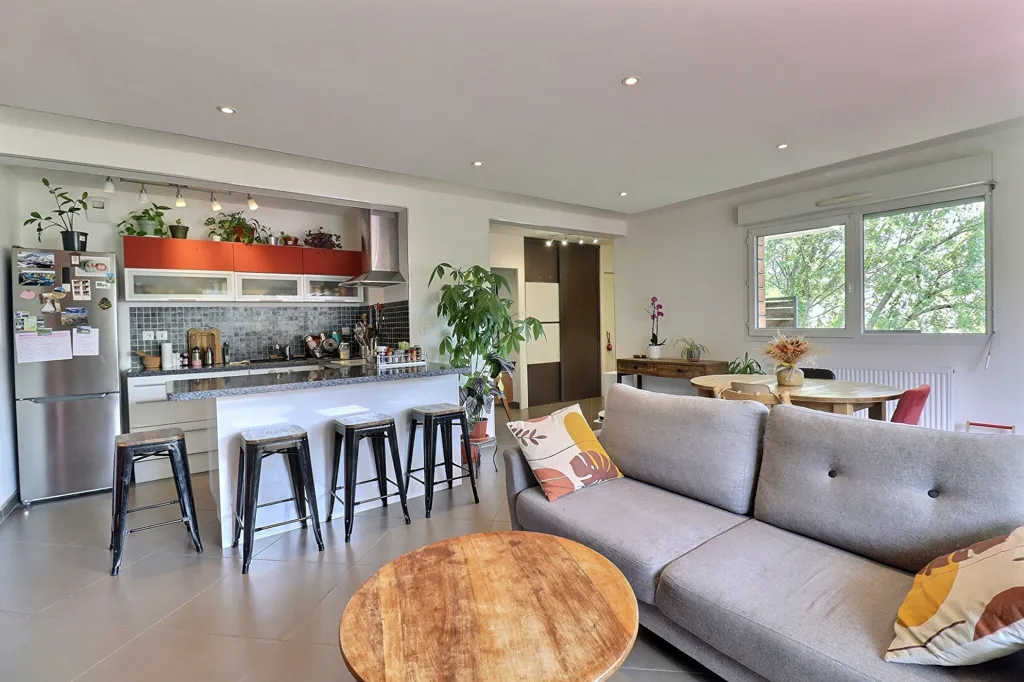 Séjour - Appartement T3 avec Terrasses à La Ravoire