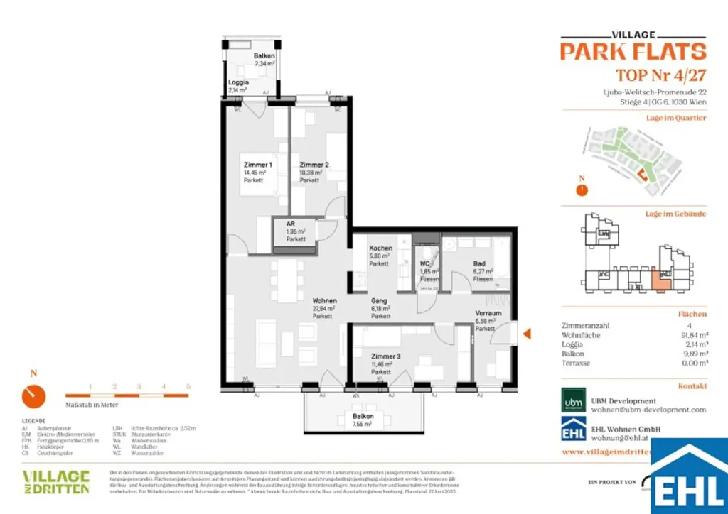 Plan - Modern Apartments with Park Access in Vienna