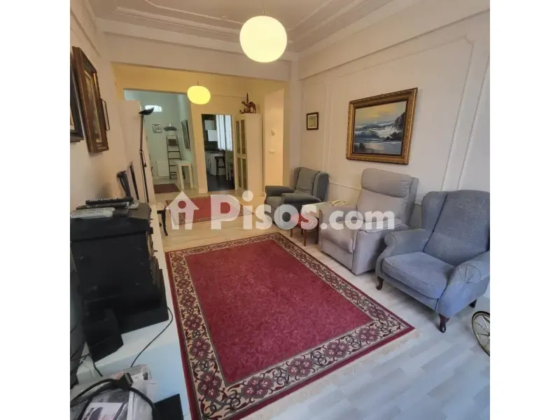 Séjour - Modernised Flat with Exterior Views in Indautxu