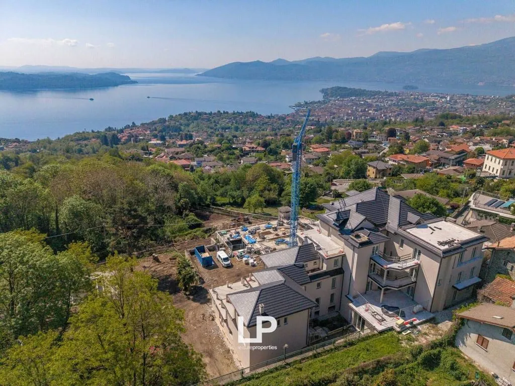 Vue aérienne - Luxury Flat with Lake View in Arizzano