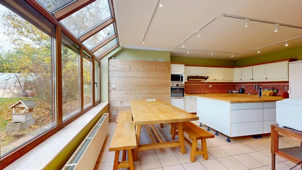 Köök - Villa with Pool in Gembloux