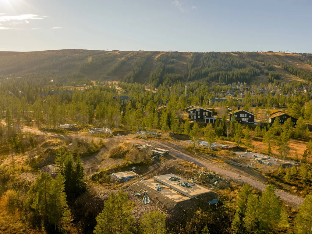 Õhuvaade - Plot with Ski Lift View in Sälen