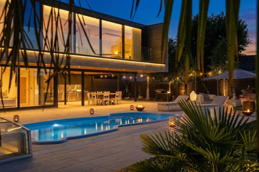 Bassein - Fully Automated Villa with Pool in Ath