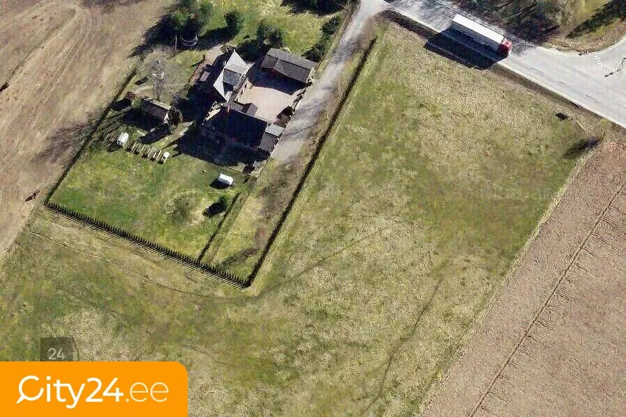 Vista aerea - Plot for Development with Forest View in Tartu