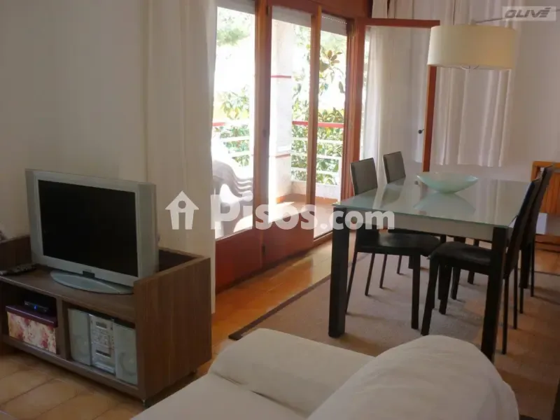 Living Room - Apartment with Sea View in Platja d'Aro