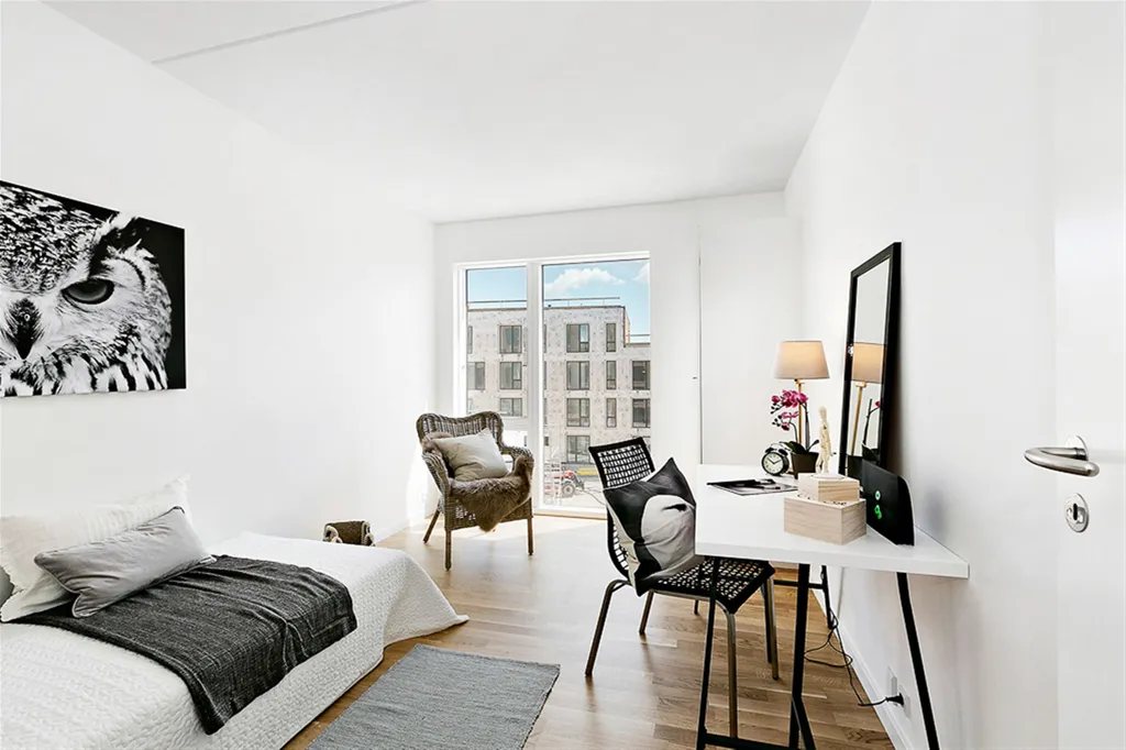 Chambres - Apartment with Balcony in Teglholmen
