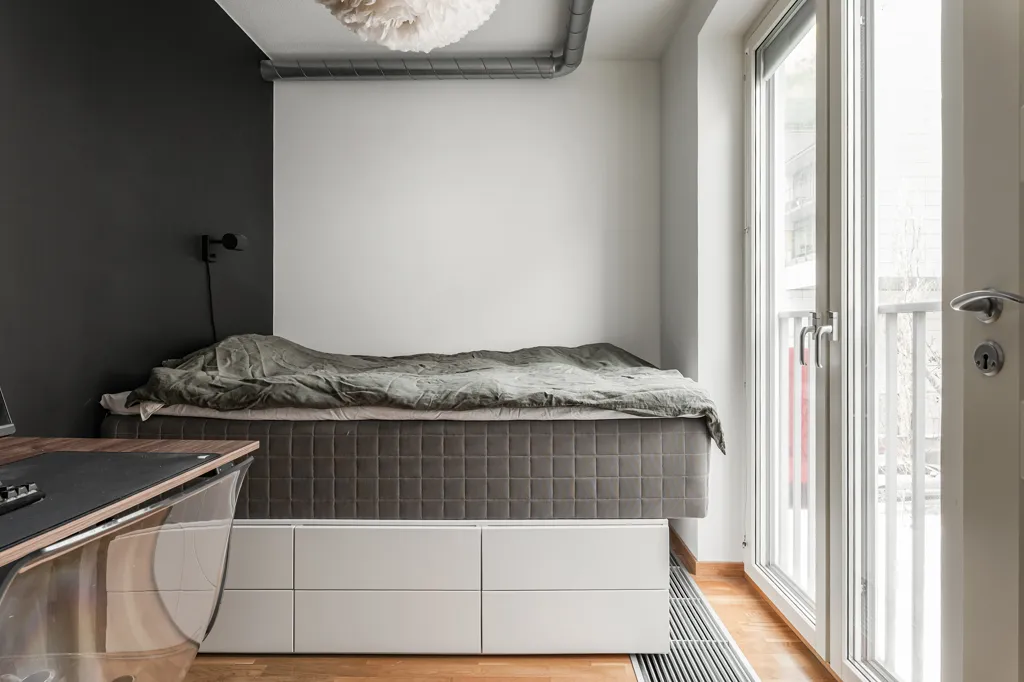 Chambres - Apartment with Balcony and Solari in Eriksberg