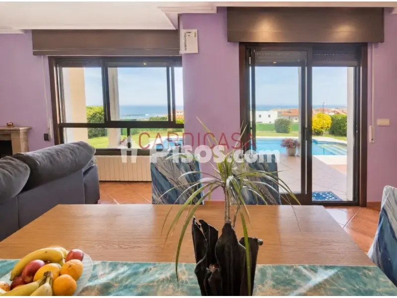 Dining Room - Chalet with Sea View and Pool in Oia