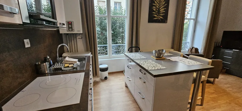 Cucina - Studio in UNESCO Triangle d'Or, Nice