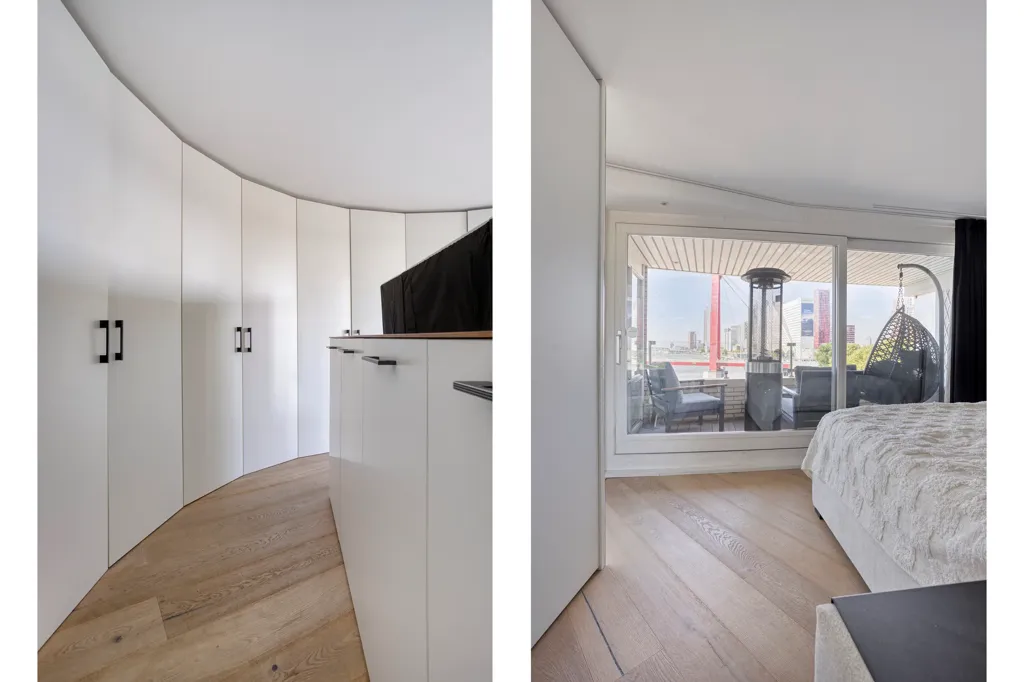 Chambres - Penthouse with Maas View in Rotterdam