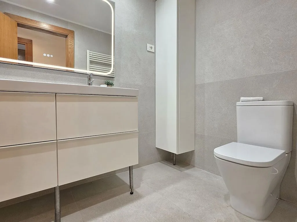 Salles de bain - Apartment with South View in Castellón Centre