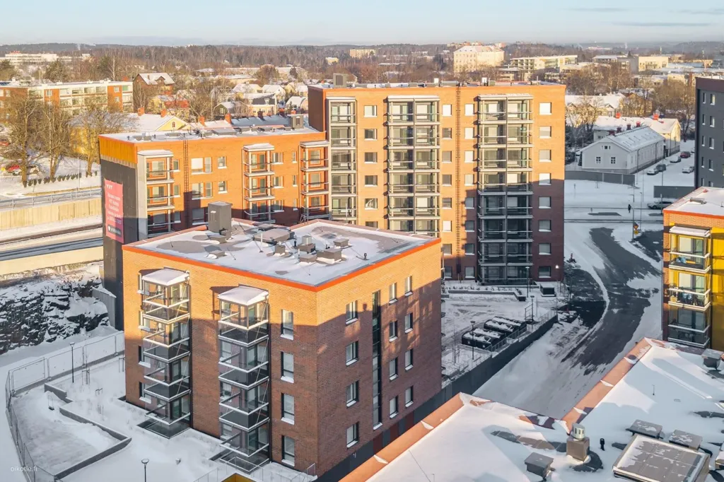Vista aerea - Studio with Balcony in Pohjola, Turku