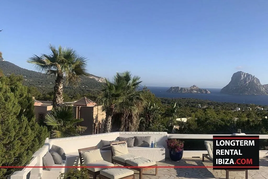 Terrasse - Chalet with Pool and Sea View in Cala Vedella