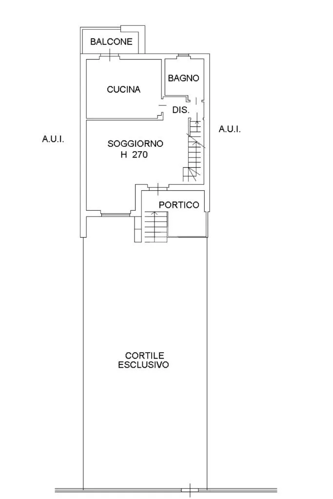 Plaan - Semi-detached Villa with Solar Panels in Brescia