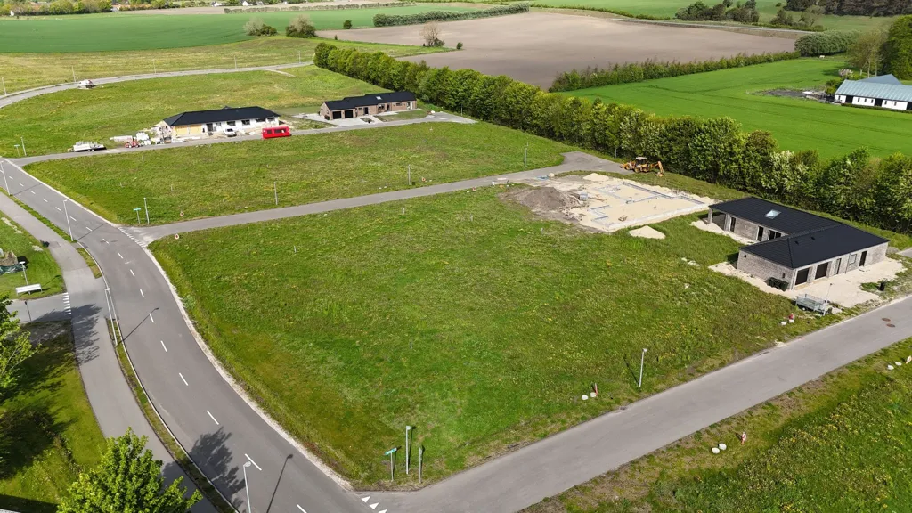 Aerial - Year-Round Plot in Vester Hesseldal, Grenaa