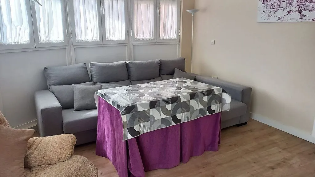 Séjour - TWO-Bedroom Flat with Terrace in Zubia