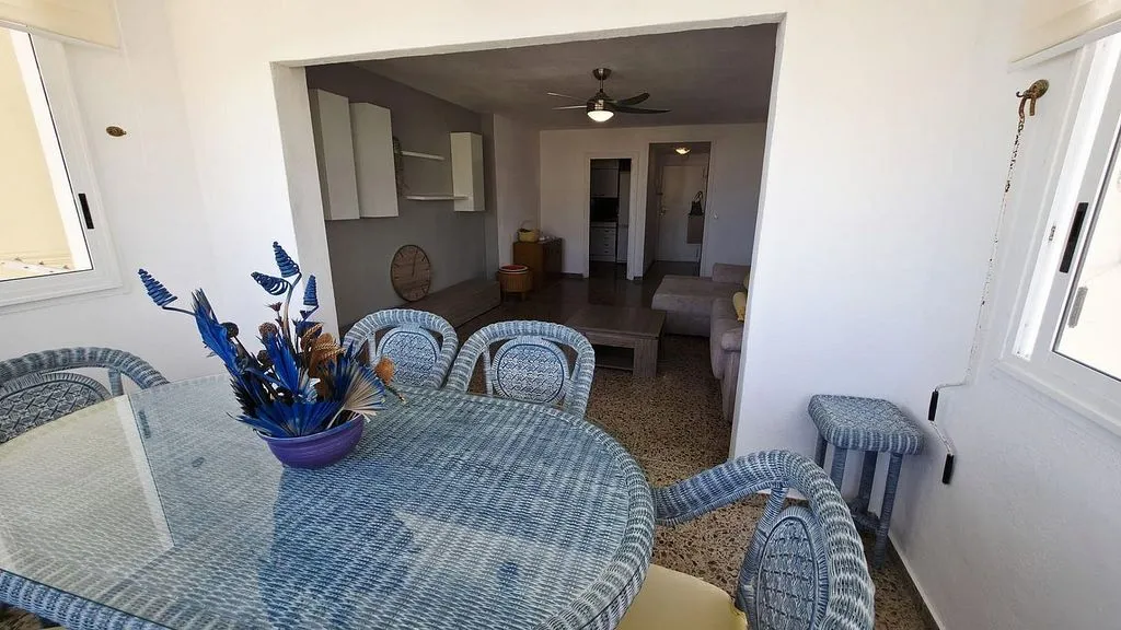 Söögituba - Apartment with Pool and Terrace in Cabo de las Huertas