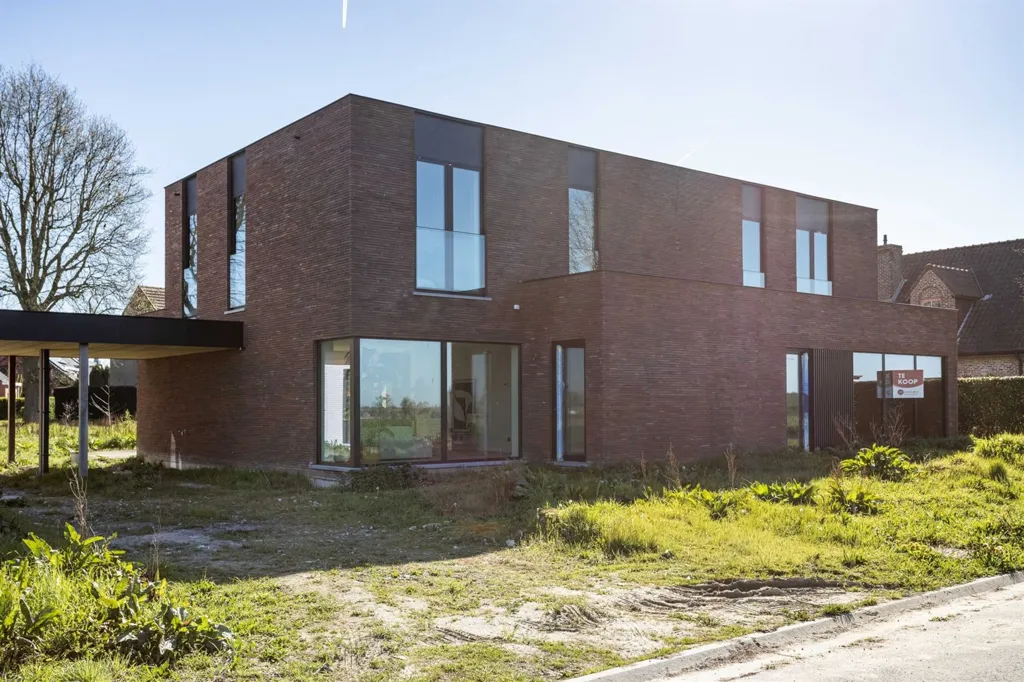Extérieur - Villa Moderne avec Vue sur les Champs près de Vinkt