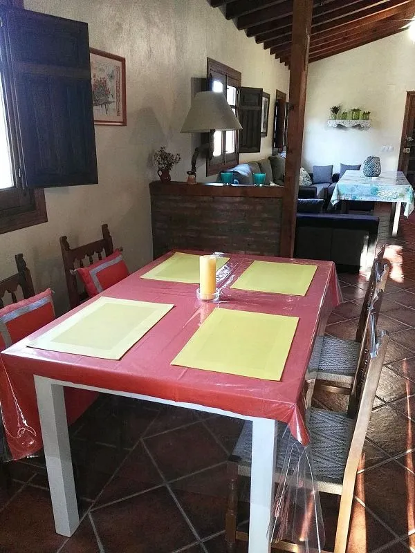 Dining Room - Rustic Finca with Garden near Ronda