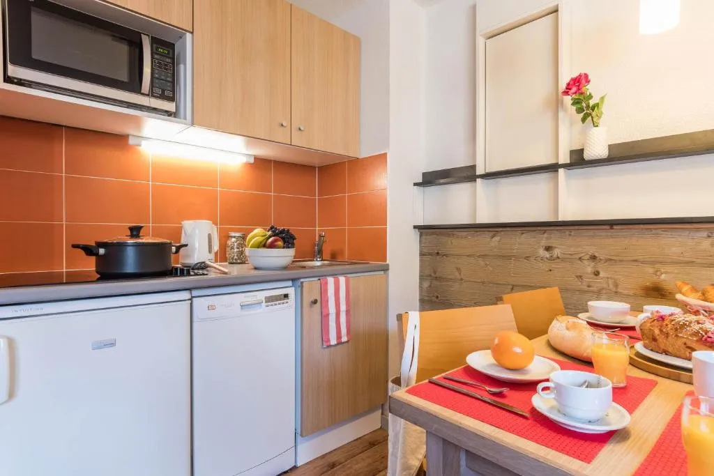 Cucina - Tourism Residence Flat with Balcony in Courchevel