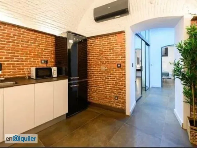 Cucina - Modern Apartment with A/C in Malasaña, Madrid