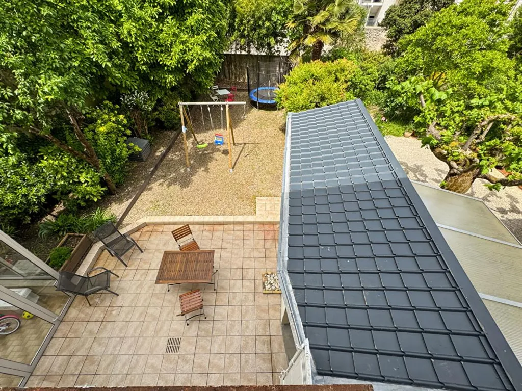 Aerial - Character House with Garden in Périgueux